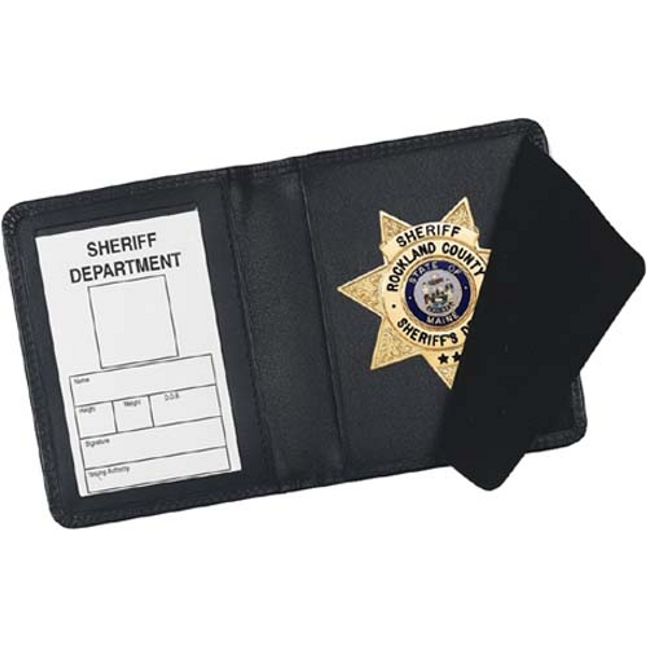 Strong Leather Company Side Opening Badge Case
