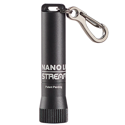 Streamlight C.O.P.S. Black Nano Light II Miniature Keychain Flashlight