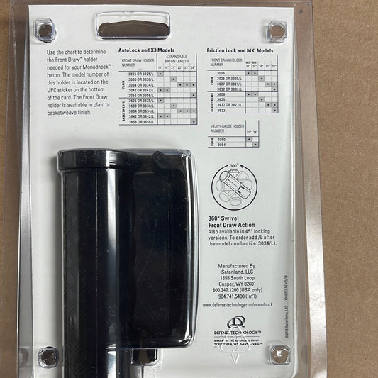 Monadnock Baton Holder Autolock 22/26, Power Tip Basketweave 360 Swivel 3634 /1000274
