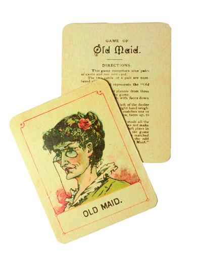 Old Maid Card Game 18749 by Victorian Trading Co