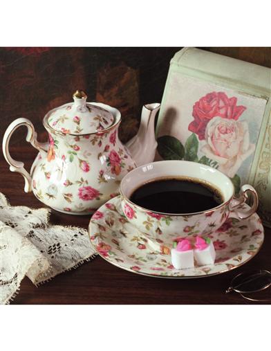Elizabeth Park Chintz Tea For One 23428 Victorian Trading Co