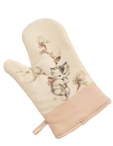 Pussy Willows Oven Mitt 30471