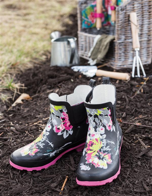 Ankle Rain Boots 30476 by Victorian Trading Co