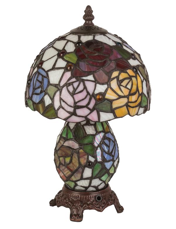 Tiffany's Rose Lamp 30540 by Victorian Trading Co