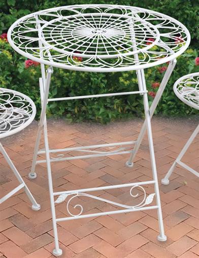 French Lace Bistro Table 31069 by Victorian Trading Co