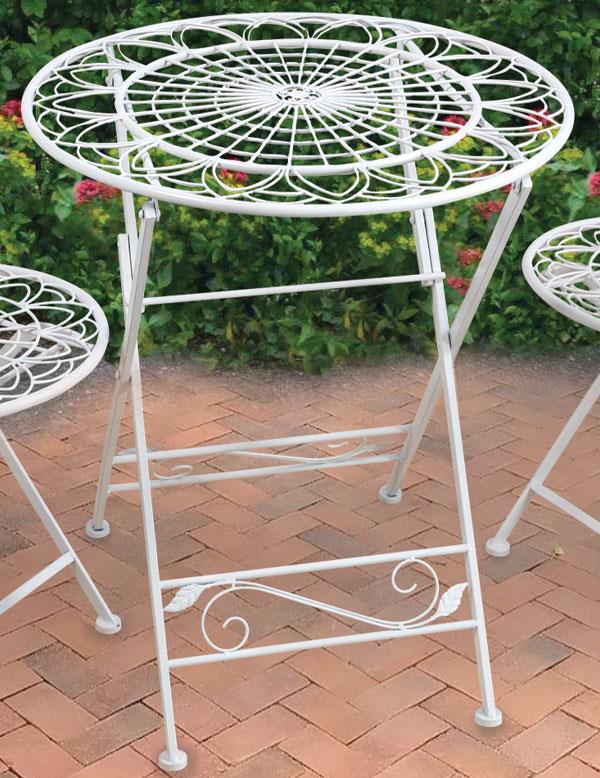 French Lace Bistro Table 31069 by Victorian Trading Co