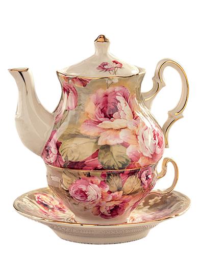 Victorian Rose Tea For One 31569