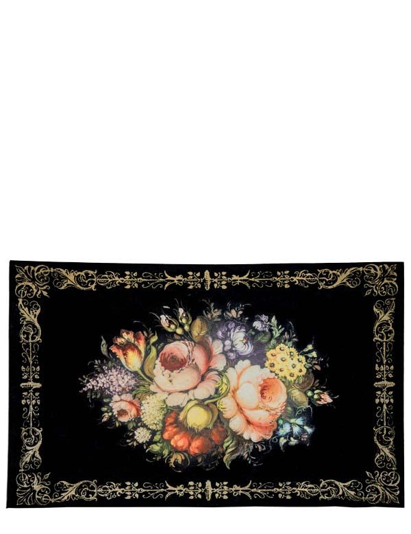 Gilded Age Still Life Of Flowers 35"x22" Floor Mat 31784 by Victorian Trading Co