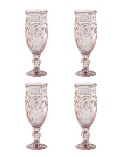 Rosebud Champagne Flutes (set Of 4) 31975 Victorian Trading Co