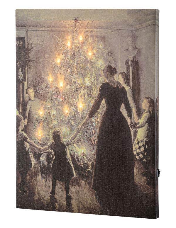 Silent Night Lighted Canvas 32767