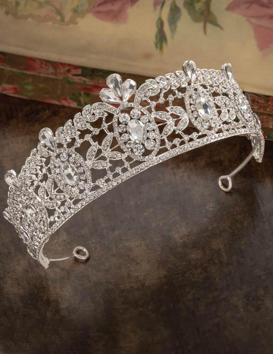 Empress Tiara 32955 Polished Silver Color by Victorian Trading Co