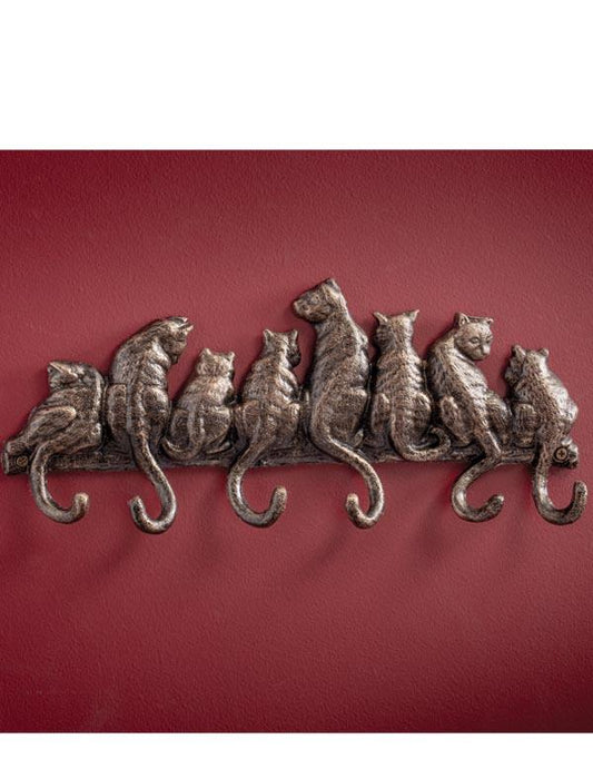 Cat Tails Hook Rack 33077 by Victorian Trading Co