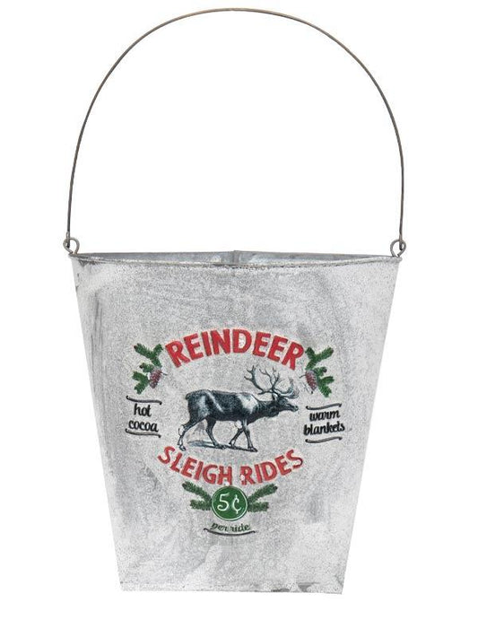 Reindeer Sleigh Rides Wall Pocket 33095 by Victorian Trading Co