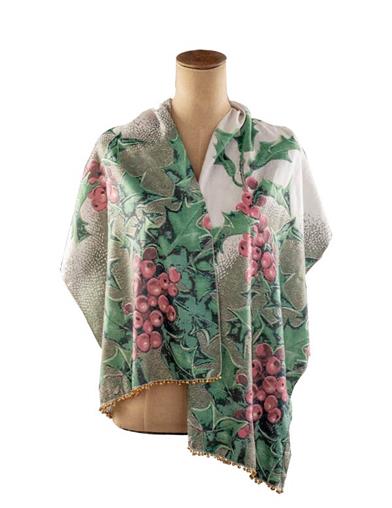 Hollyberry Jingle Bell Scarf 33167 Victorian Trading Co