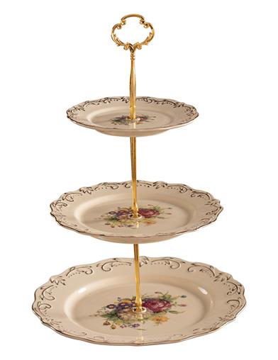 Royal Garden 3-tier Serving Tray 33620