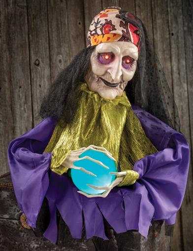 Fortuna Animated Fortune-telling Witch 33644