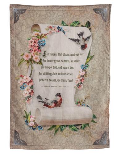 For All Things Fair Tea Towel 33675 by Victorian Trading Co