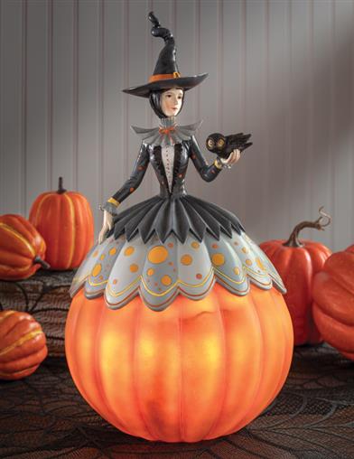 Eleanora The Pumpkin Light-up Statue 33683