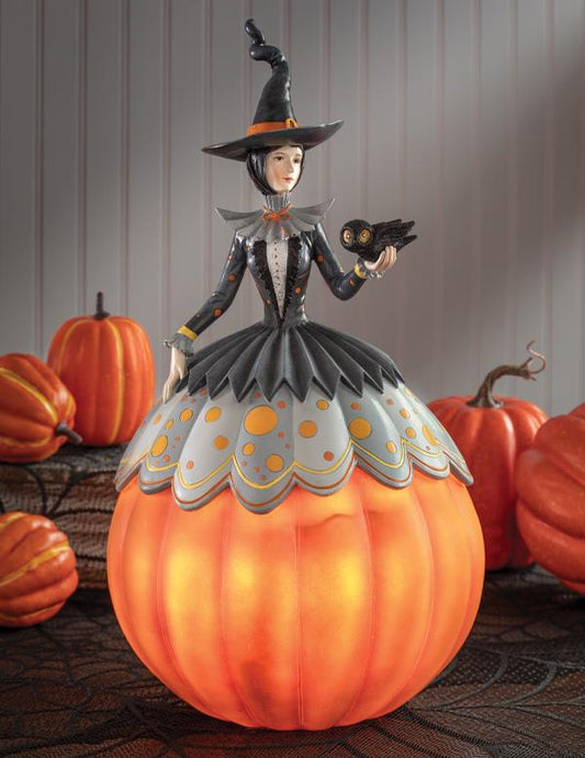 Eleanora The Pumpkin Light-up Statue 33683