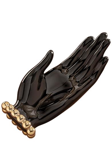 Onyx Hand Jewelry Plate 33686 by Victorian Trading Co