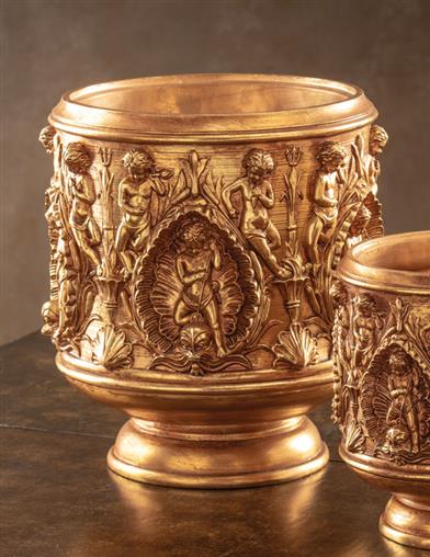 Gilded Angels Urn Large 33839 Victorian Trading Co