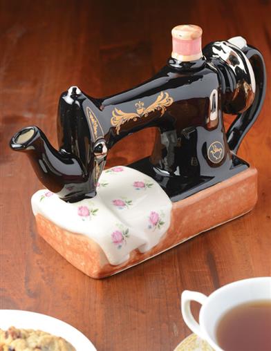 English Sewing Machine Teapot 34138 Victorian Trading Co