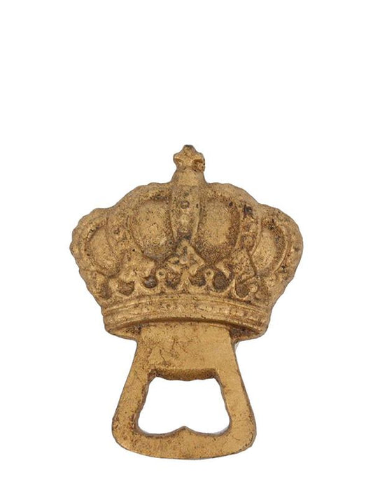 Crown Bottle Opener - Gold 34296 by Victorian Trading Co