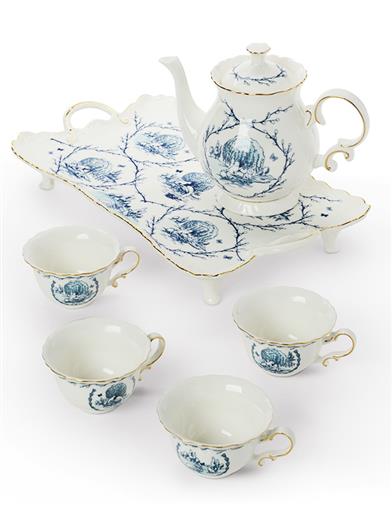 Legend Of The Pussy Willow Tea Set (6 Piece Set) 34299