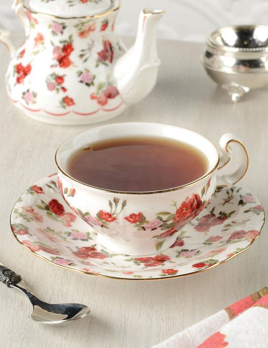 Rose Garden Teacup And Saucer 34359