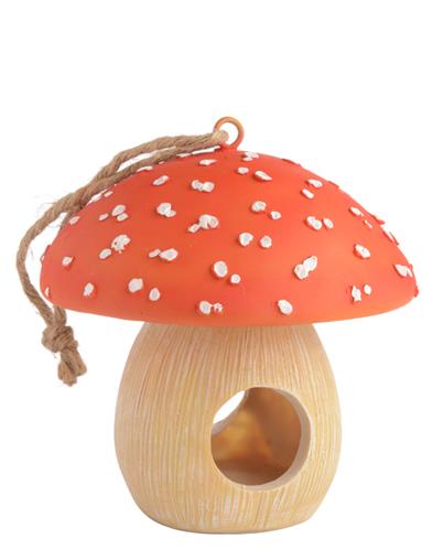 Mushroom Birdhouse 34506 by Victorian Trading Co