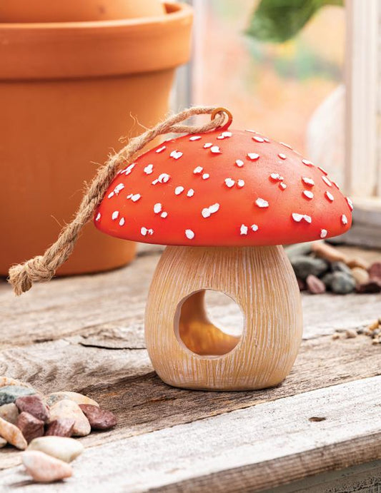 Mushroom Birdhouse 34506 by Victorian Trading Co