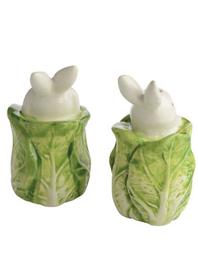 Cabbage Bunnies Salt And Pepper Shakers 34507