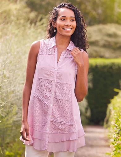 April Cornell Nostalgia Blouse 34607 by Victorian Trading Co