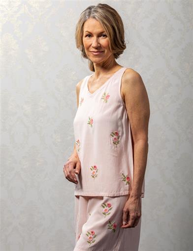 April Cornell Budding Beauty Pajama Set 34661 by Victorian Trading Co