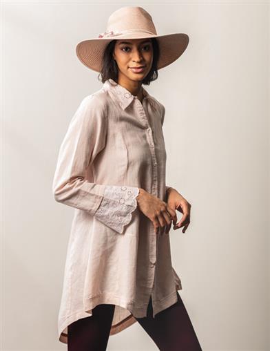 April Cornell Eyelet Lace Tunic 34664 Small by Victorian Trading Co