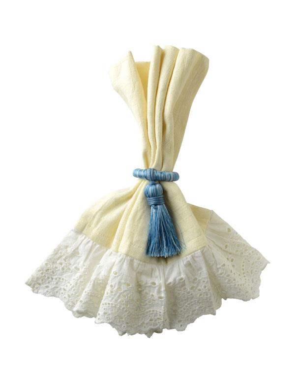 Tassel Napkin Rings (set Of 4) 34801