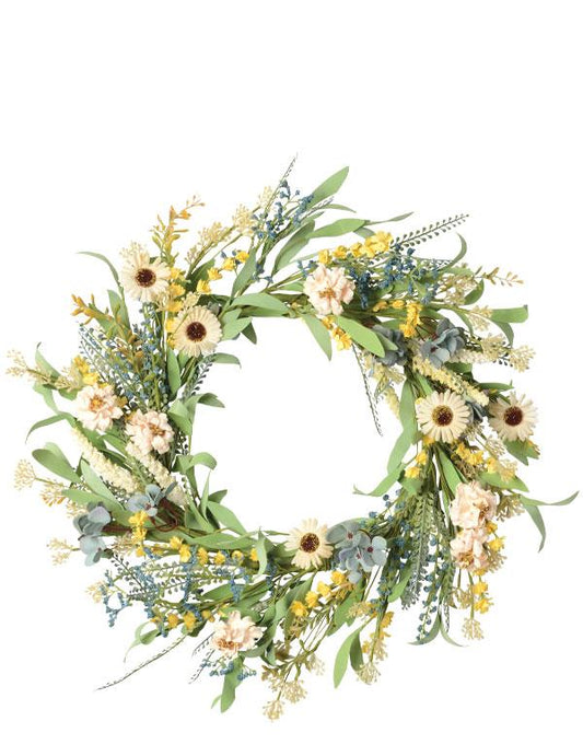 Darling Daisy Wreath 34806 by Victorian Trading Co