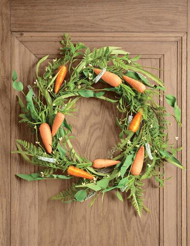 Easter Carrot Wreath 34809