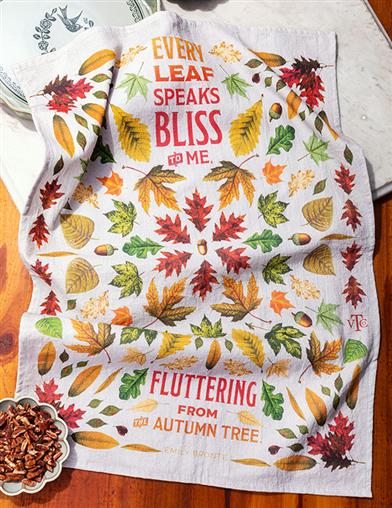 Every Leaf Tea Towel 34964