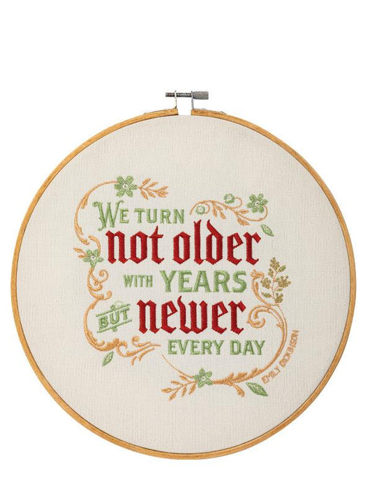 Emily Dickinson Embroidery 35033