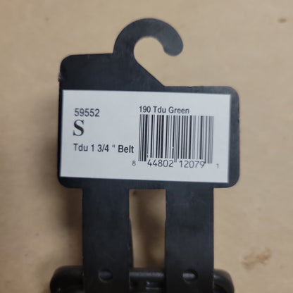 5.11 Tactical TDU Belt 1.75" in TDU Green, Size Small (28-30) for Comfort