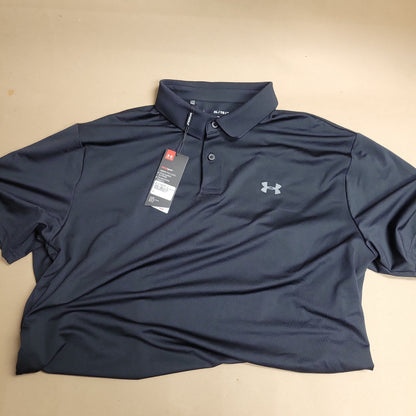 Under Armour Performance Polo for Men in Black, XL - Breathable Comfort