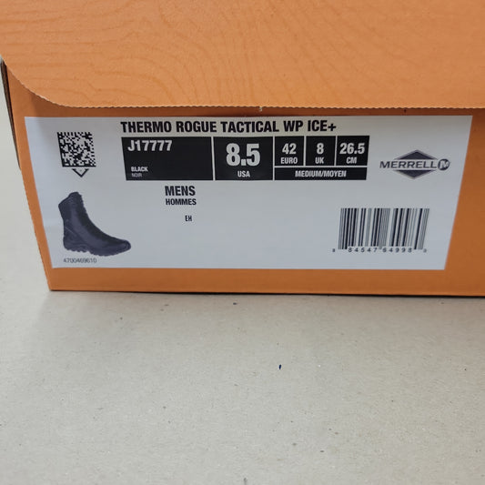 Merrell Boots Thermo Rogue Waterproof ICE+, Black, 8.5M J17777-8.5M