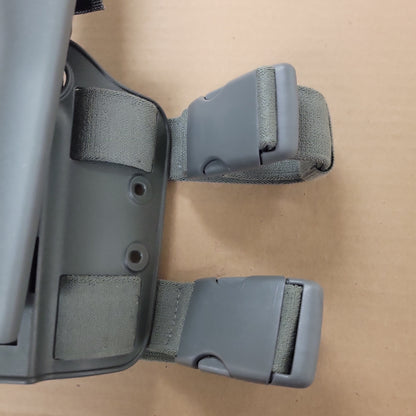 Safariland Tactical Leg Holster Foilage Green Kydex RH for Glock 17/22 w/M3 6004-832-541