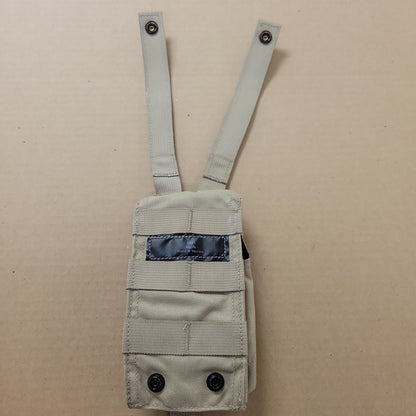 Safariland Body Armor Tactical Radio Pouch, Tan TP21-YT, MOLLE Compatible