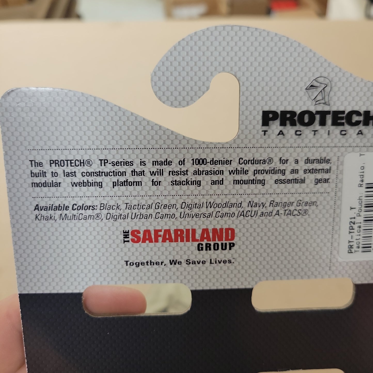 Safariland Tactical Pouch for Radio, Tan TP21-YT MOLLE