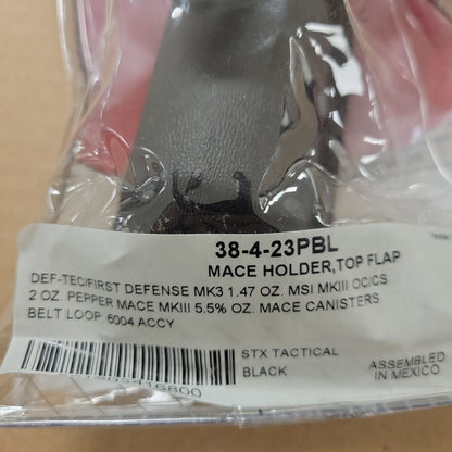 Safariland Pepper Spray Holder TAC System use with Leg Holster Fits: MK3 38-4-23PBL