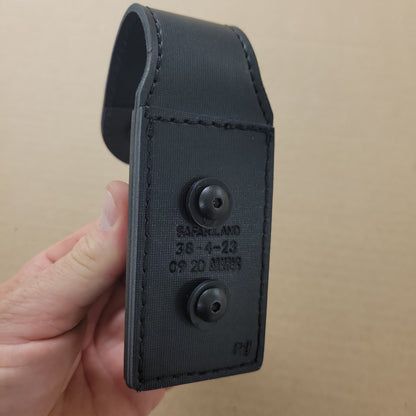 Safariland Pepper Spray Holder TAC System use with Leg Holster Fits: MK3 38-4-23PBL