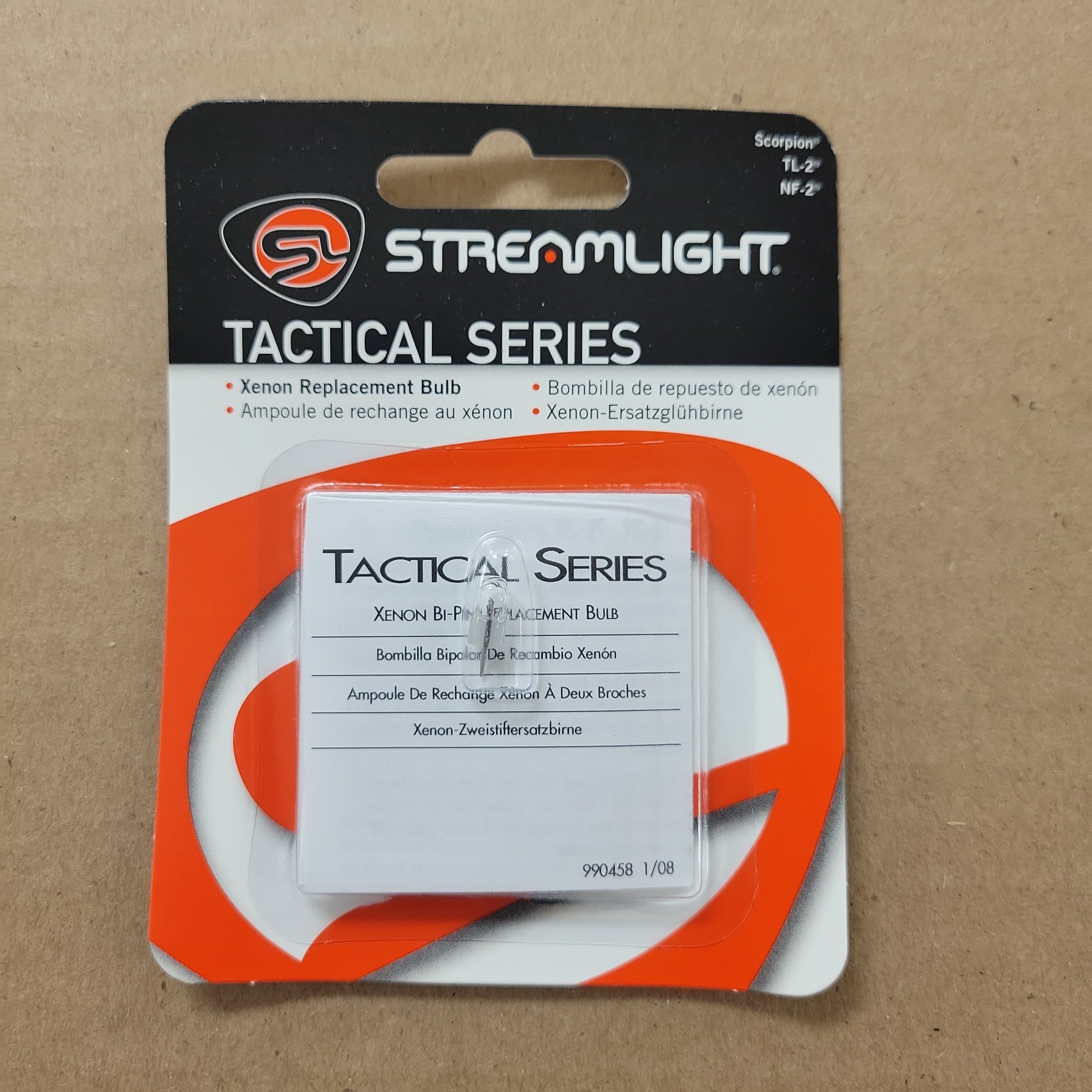 Streamlight Replacement Lamp 6-Volt for Scorpion, TL-2 and NF-2 85914 ...