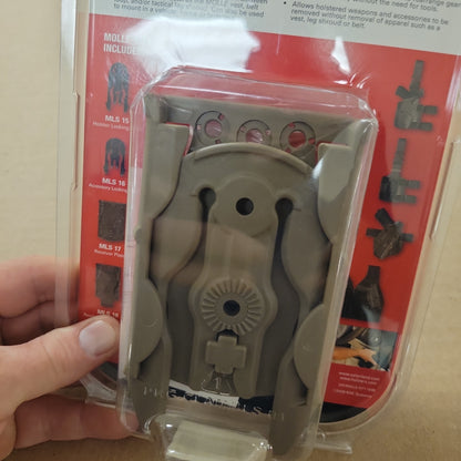 Safariland MOLLE Locking System Kit - STX Flat Dark Earth MOLLE-KIT1-55